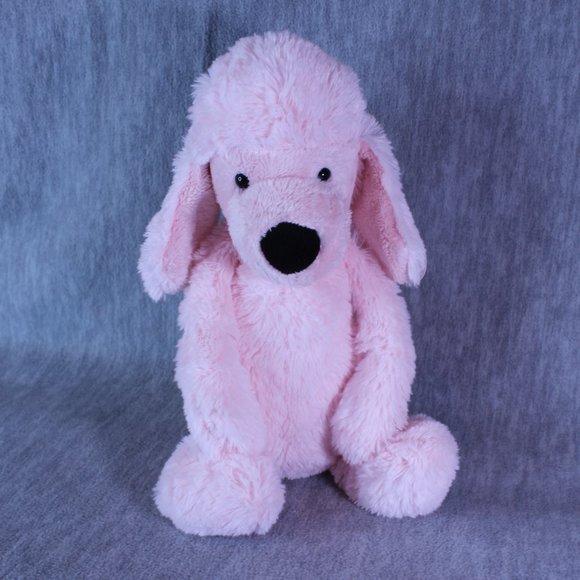 Teddystory PUPPY DOG PINK PLUSH 12" Floppy Soft NEW Animal Toy - Picture 4 of 5